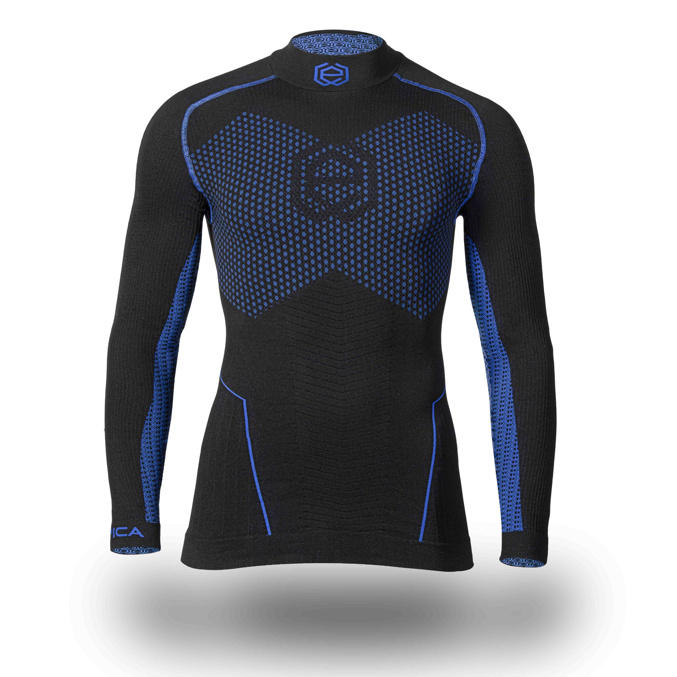 Maglia intimo termico a manica lunga per sport invernali