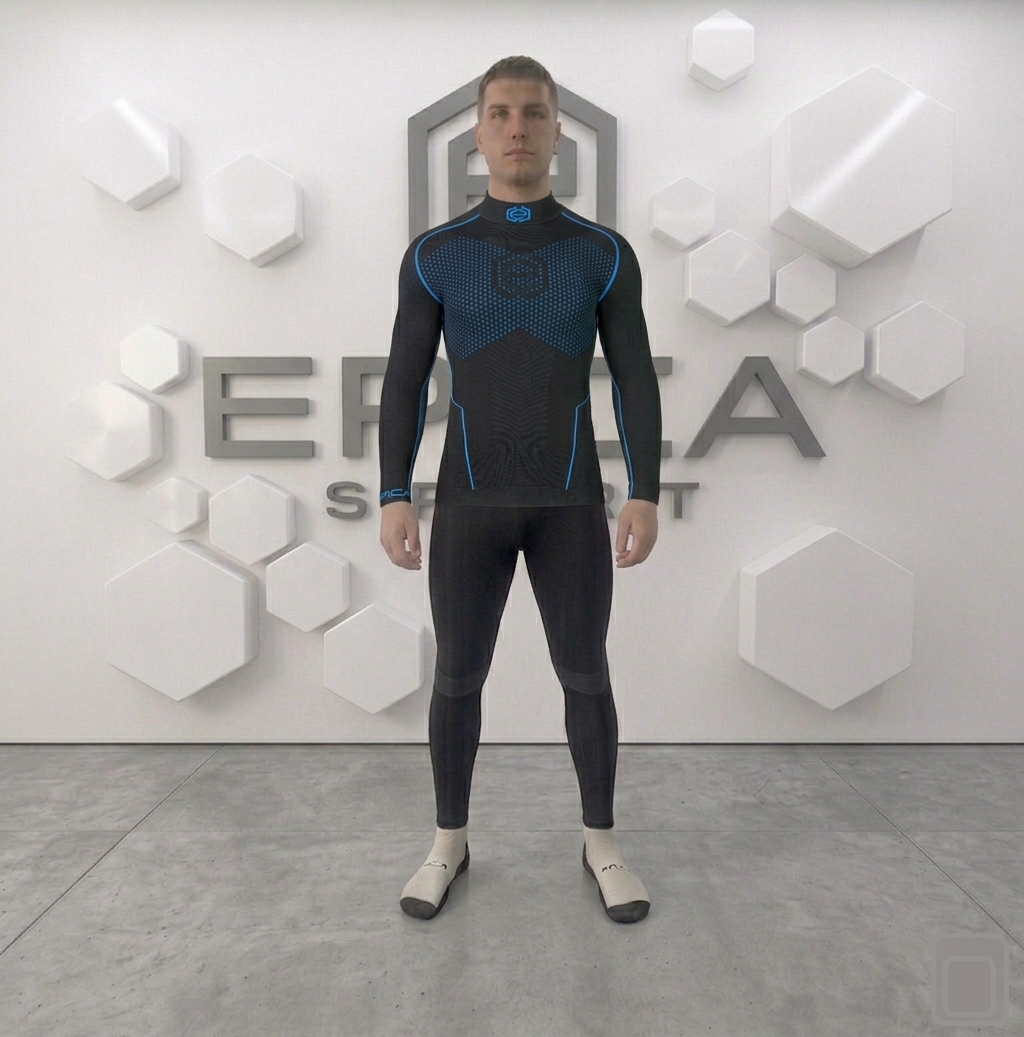 Maglia termica invernale lupetto Dryarn | EPICA Sport - immagine 4