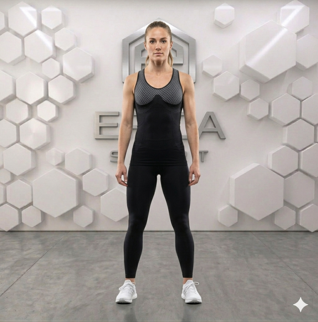 canottiera donna coppe delineate, canottiera con supporto, canottiera modellante, canottiera donna per sport, intimo donna con coppe, top supporto seno donna, canottiera traspirante, canottiera per attività quotidiane