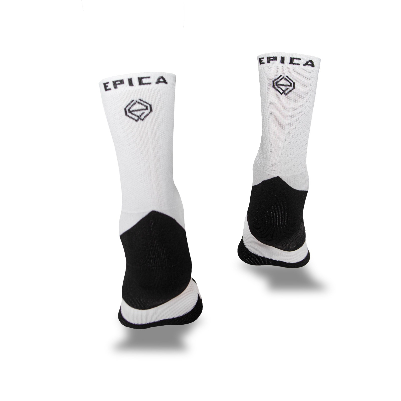 calza invernale ciclismo bianco