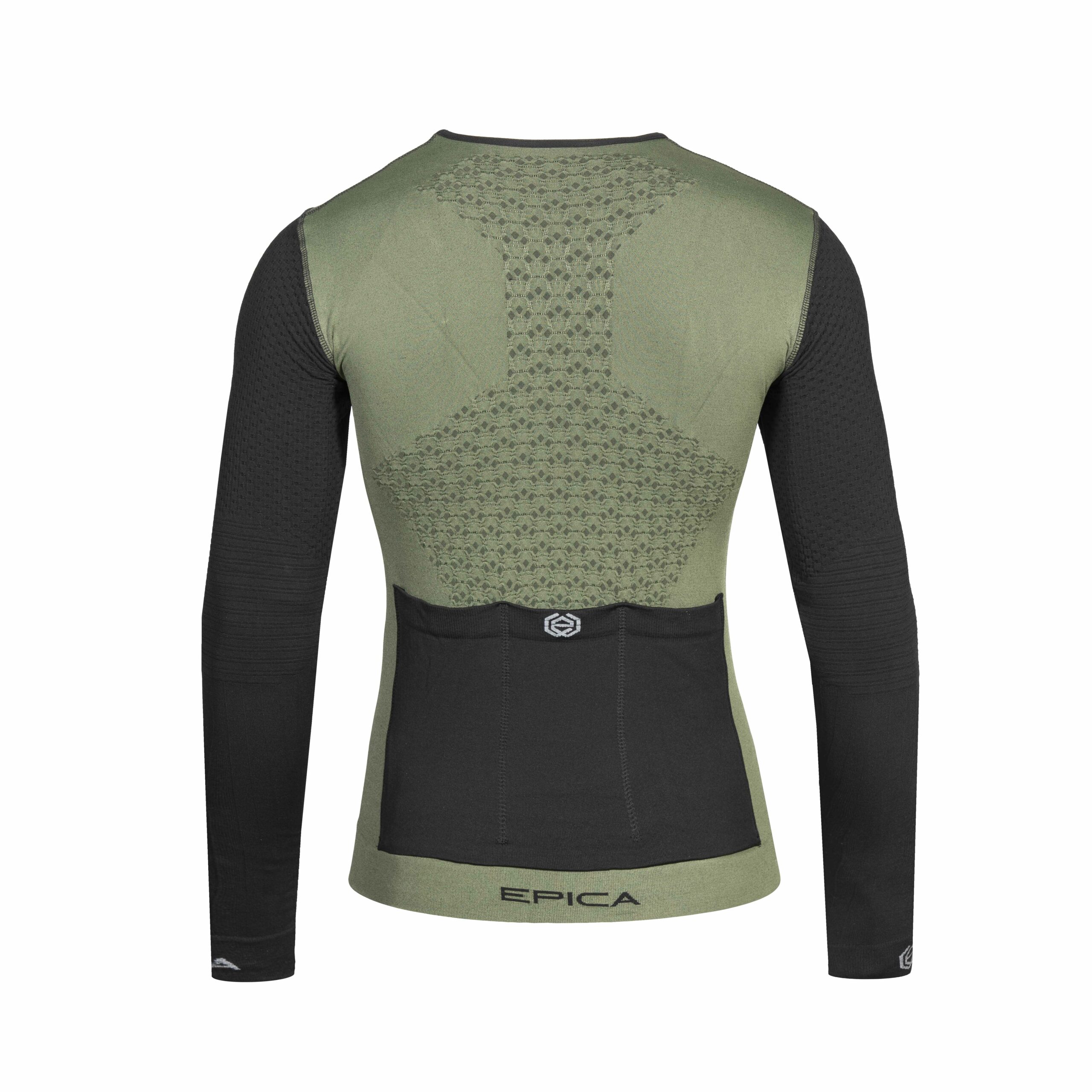 tasche posteriori maglia ciclismo invernale EPICA Sport