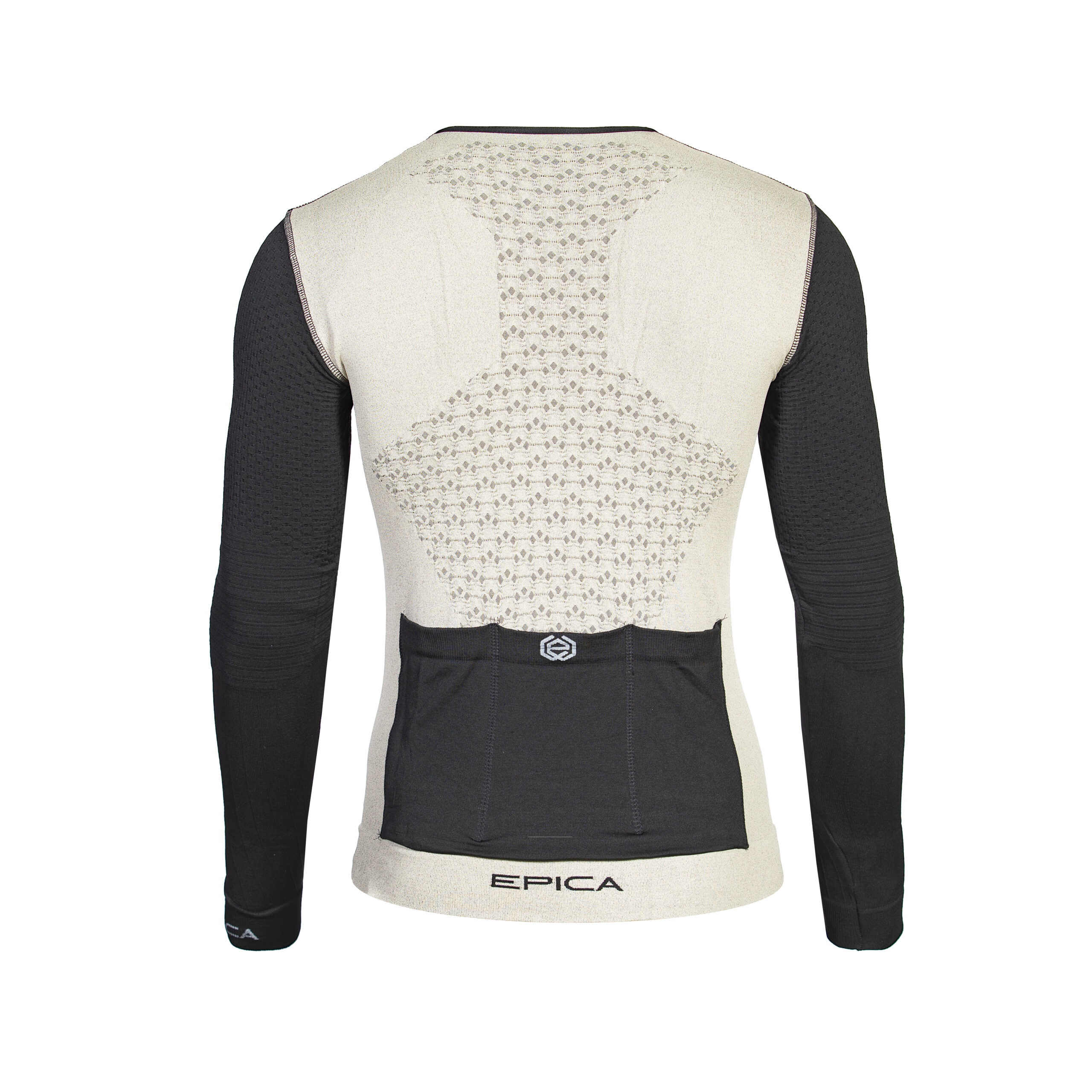 particolare struttura 3D maglia ciclismo invernale EPICA Sport