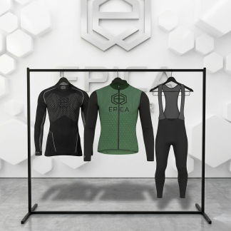 kit ciclismo invernale antivento EPICA